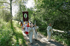 Festgottesdienst zum 1.000 Todestag des Heiligen Heimerads auf dem Hasunger Berg (Foto: Karl-Franz Thiede)